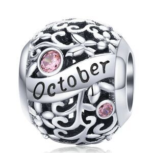 2X Host Pick 🥳 925 Silver October Birthstone Charm